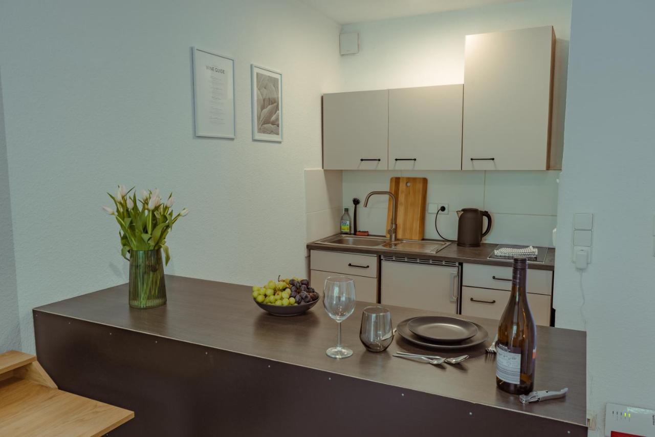 Studio Apartment Mit Parkplatz Oberesslingen Esterno foto